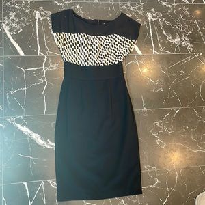 White House Black Market Geometric Sheath Dress